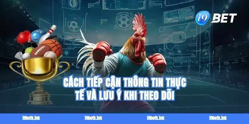 Cách tiếp cận thông tin thực tế và lưu ý khi theo dõi
